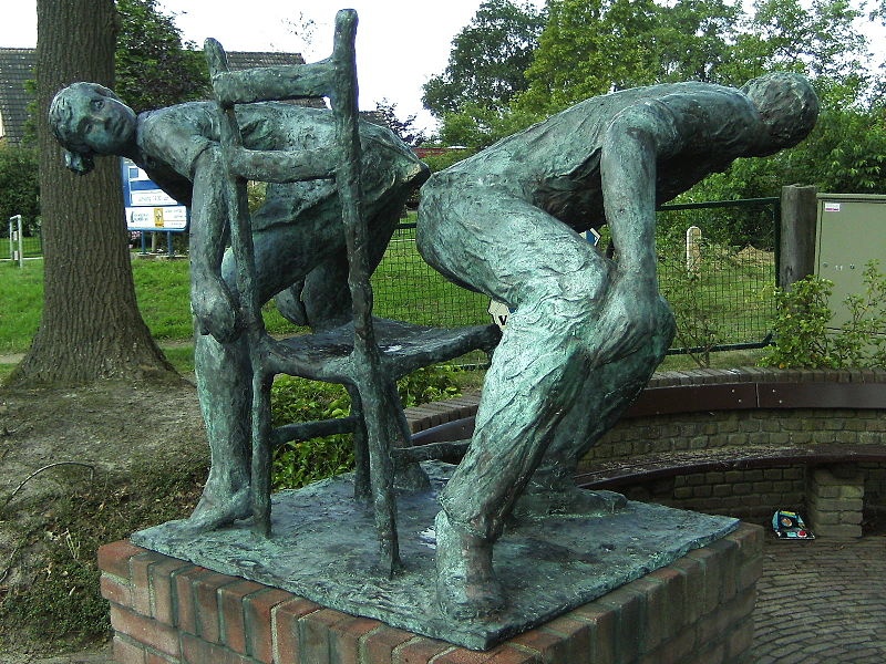 Rzeźba „Stoelenda“, Judith van Westreenen (Holandia), Foto: JanB46 • CC BY 3.0