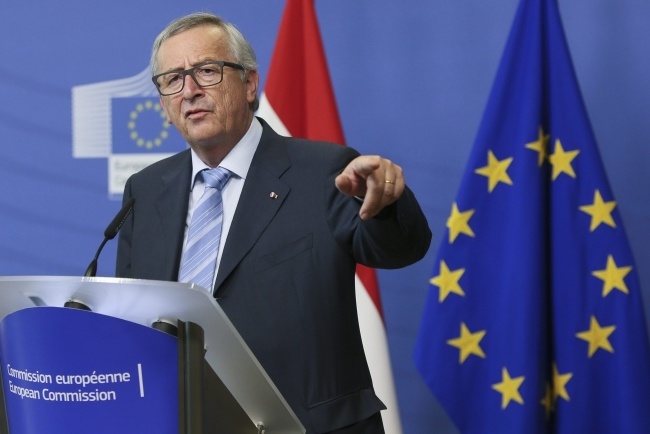 Przewodniczący Komisji Europejskiej Jean-Claude Juncker, fot. PAP/EPA/OLIVIER HOSLET