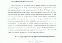 Pan Jarosław Kaczyński też przeczytał "Magię namiętności", o czym wspomniał w przesłanym mi liście.