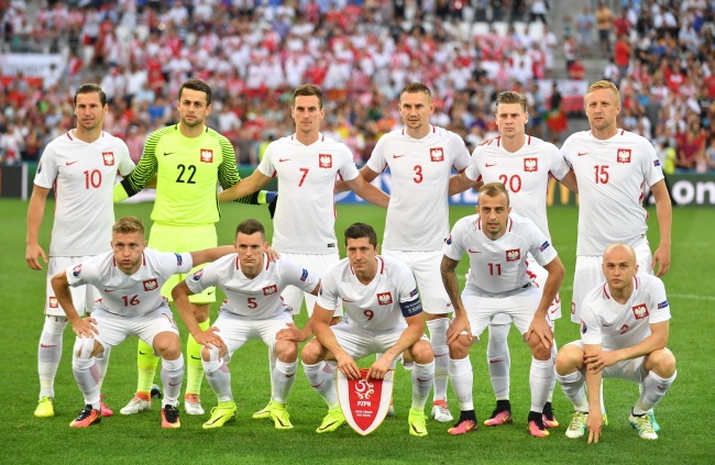 Reprezentacja Polski w meczu ćwierćfinałowym z Portugalią. Fot. PAP/Bartłomiej Zborowski
