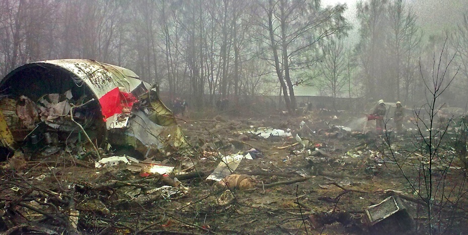 Katastrofa polskiego samolotu rządowego w Smoleńsku. fot.wikimedia