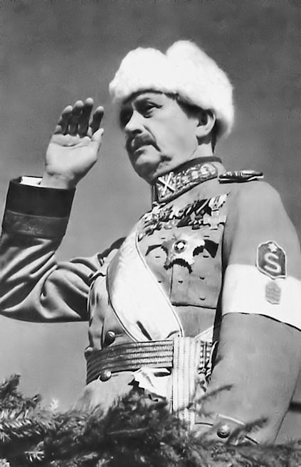 C.G.E. von Mannerheim. Regent, marszałek , prezydent Finlandii 1944-46. Zmarł w 1951 roku , w Lozannie.