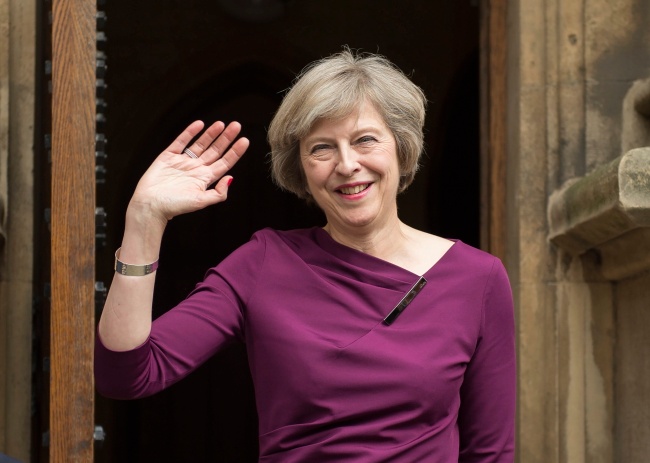 Nowa premier Wielkiej Brytanii, Theresa May. Fot. PAP/EPA