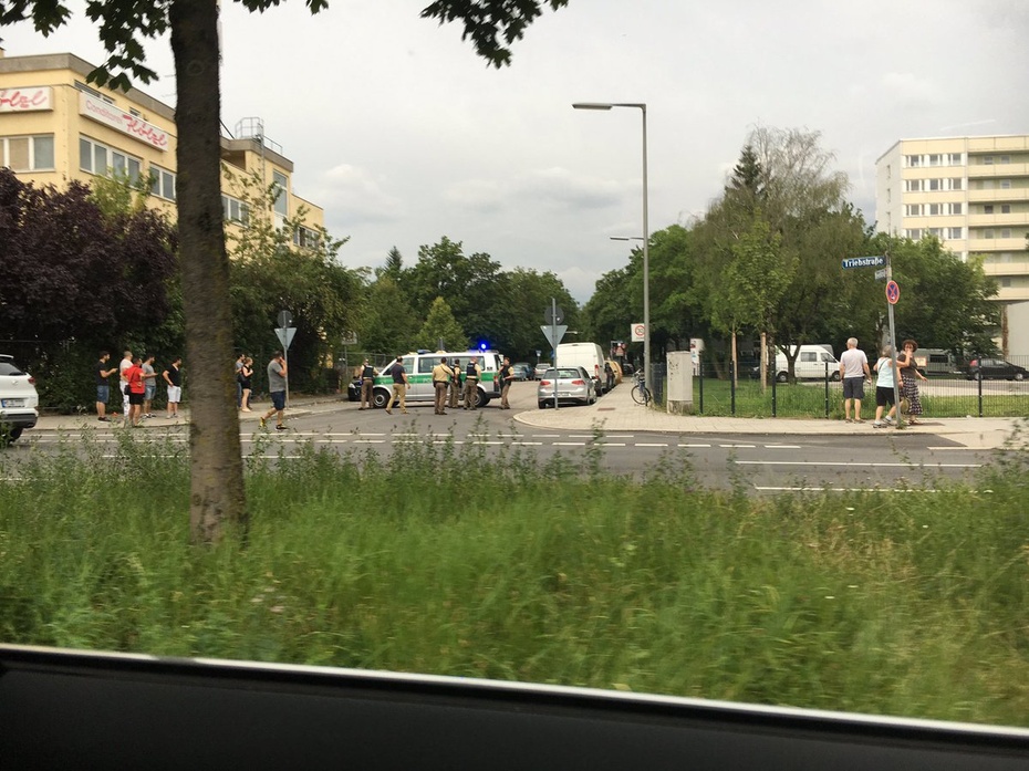 Wielka obława policyjna w Monachium. Fot. Twitter