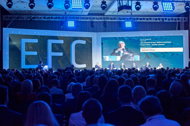 Sopot - Europejski Kongres Finansowy 2016. fot. PAP/Dominik Kulaszewicz