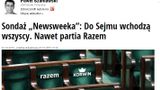 Estymator (Newsweek, 23 X, 13:49) – Do Sejmu wchodzą wszyscy [7 partii]