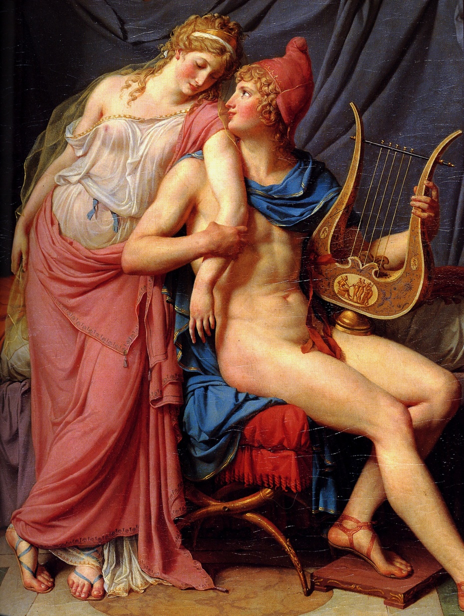 PARYS I HELENA - obraz Jacques-Louis Davida, 1788 r.