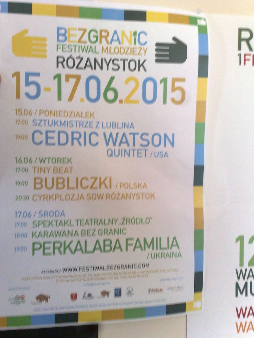 plakat festiwalowy 2015