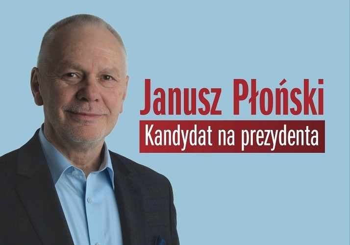 Książka Janusza Płońskiego - "Kandydat na prezydenta". Od 4 maja już w sprzedaży.