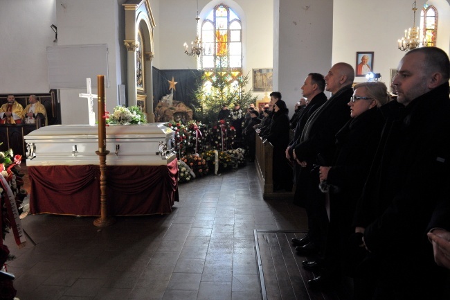Uroczystości pogrzebowe Łukasza Urbana, fot. Marcin Bielecki