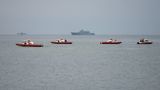 Poszukiwania szczątków samolotu i ofiar na Morzu Czarnym, fot. PAP/EPA/YEVGENY REUTOV