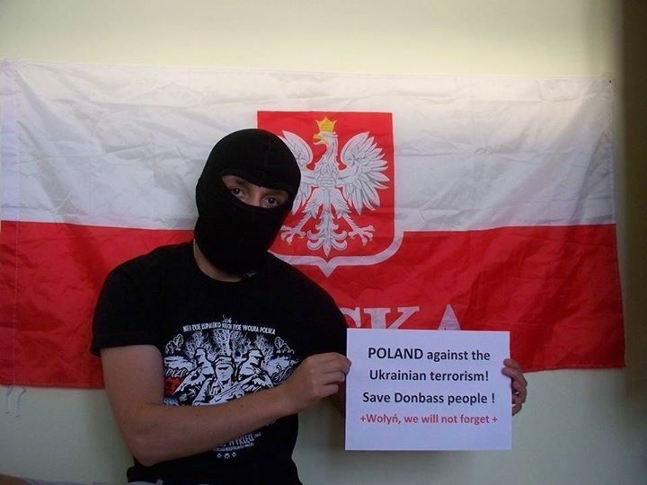 Wyraz poparcia dla rosyjskich separatystów / Facebook