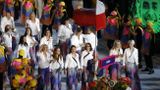 Polska ekipa podczas defilady na otwarciu igrzysk w Rio de Janeiro, fot. PAP/EPA/TATYANA ZENKOVICH