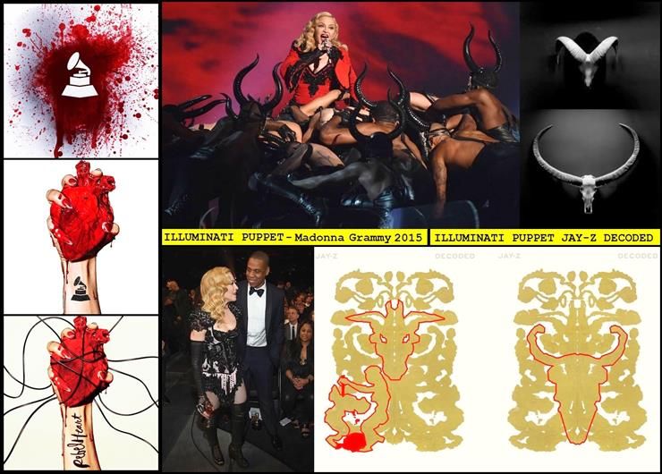 Agenda illuminati składa ofiary:  Madonna,  JAY-Z