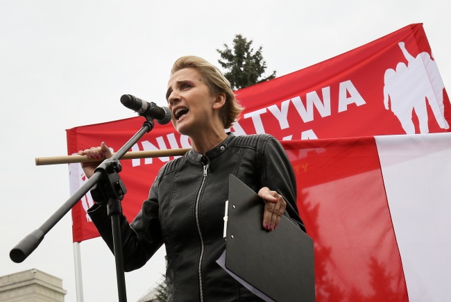 Joanna Scheuring-Wielgus. Fot. PAP/Paweł Supernak