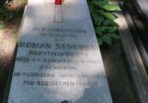 Grób Romana Senowskiego na cmentarzu Rakowickim w Krakowie.
Zdjęcie: Bogdan Gancarz.