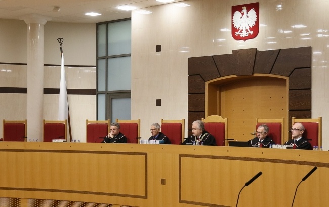 Trybunał Konstytucyjny orzekał w 5-osobowym składzie, fot. PAP/Paweł Supernak