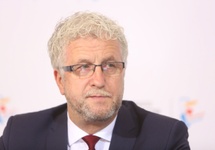Odwołany wiceprezydent Jacek Wojciechowicz, fot. PAP/Leszek Szymański