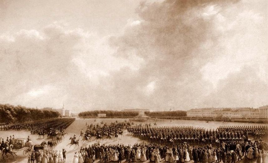 Petersburskie obchody zwycięstwa nad Polską w roku 1831