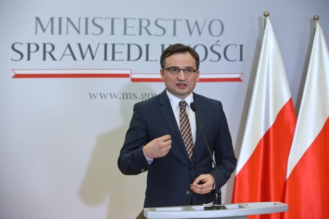 Minister Sprawiedliwości Zbigniew Ziobro, fot. PAP/Rafał Guz