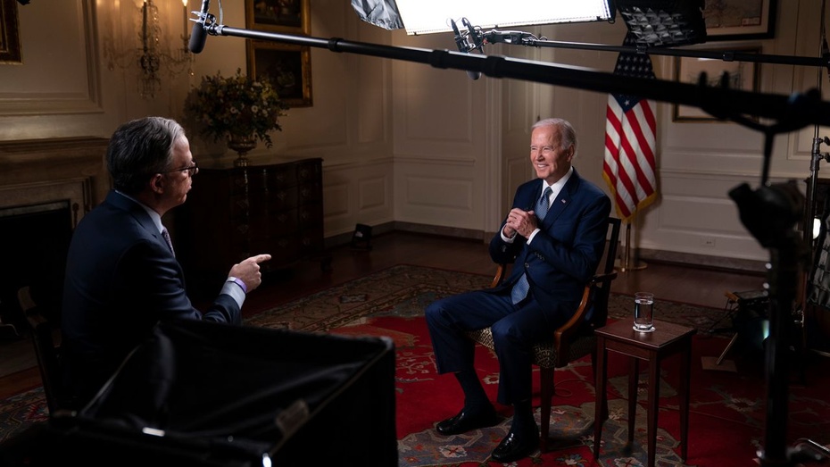 Prezydent Joe Biden udzielił wywiadu stacji CNN. Fot. CNN