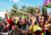ASFP  An International Women's Day demonstration in Diyarbakir, Turkey in 2016