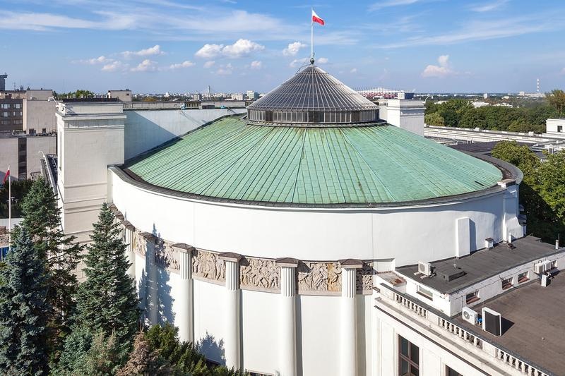 Budynek Sejmu RP. Fot. sejm.gov.pl