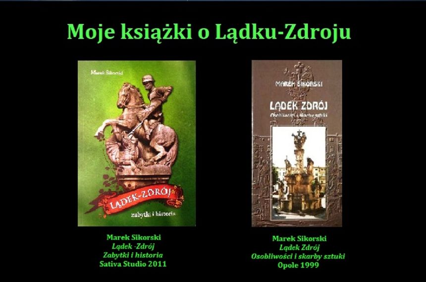 Marek Sikorski, książki o Lądku-Zdroju