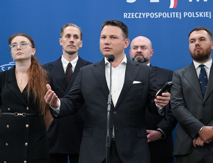 Mentzenowi dostaje się za kontrowersyjną tezę o dronach. Skontrował go też Stanowski