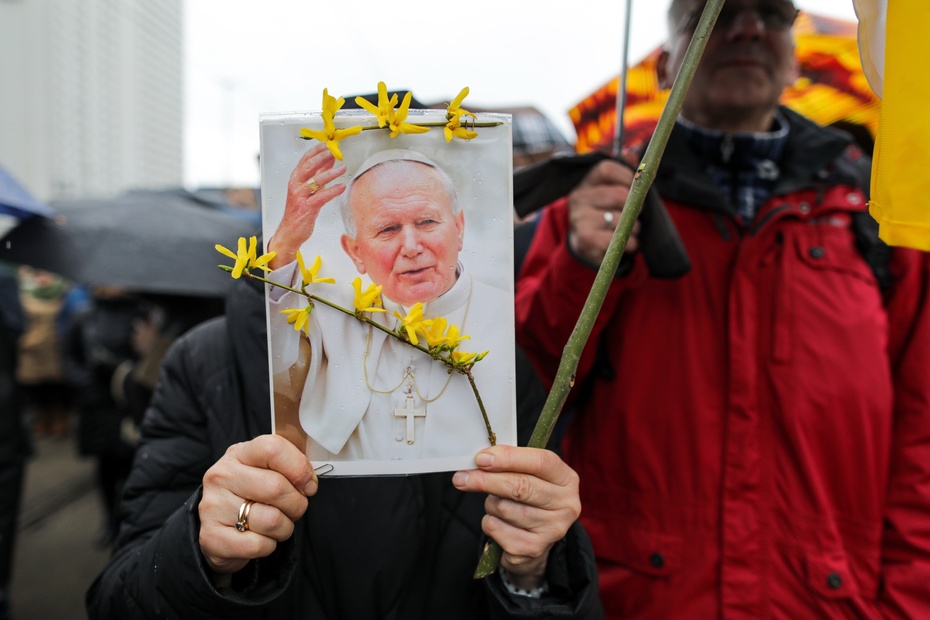Marsz papieski w Warszawie. (fot. PAP)