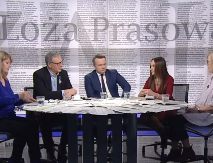Dziennikarze dali upust emocjom w TVN24