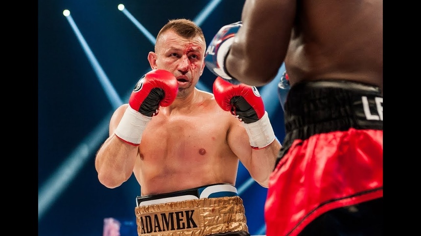 Tomasz Adamek w ringu.