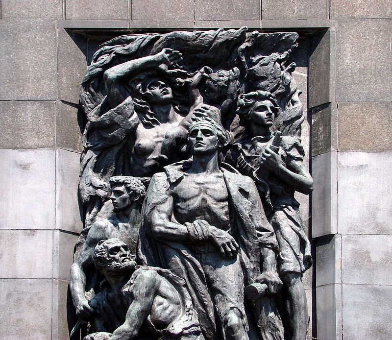 pomnik powstańców getta