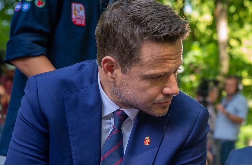 Rafał Trzaskowski: Cezary Tomczyk był lepszym szefem klubu niż Borys Budka. Fot. Twitter