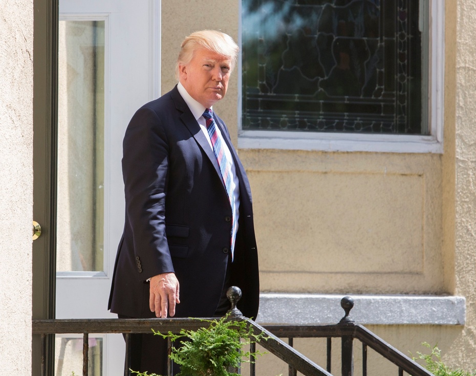 Donald J. Trump . fot. PAP/EPA/CHRIS KLEPONIS / POOL