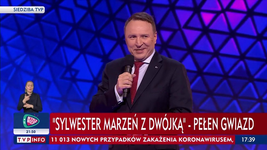 Jacek Kurski chwali "Sylwester Marzeń" w "Dwójce".