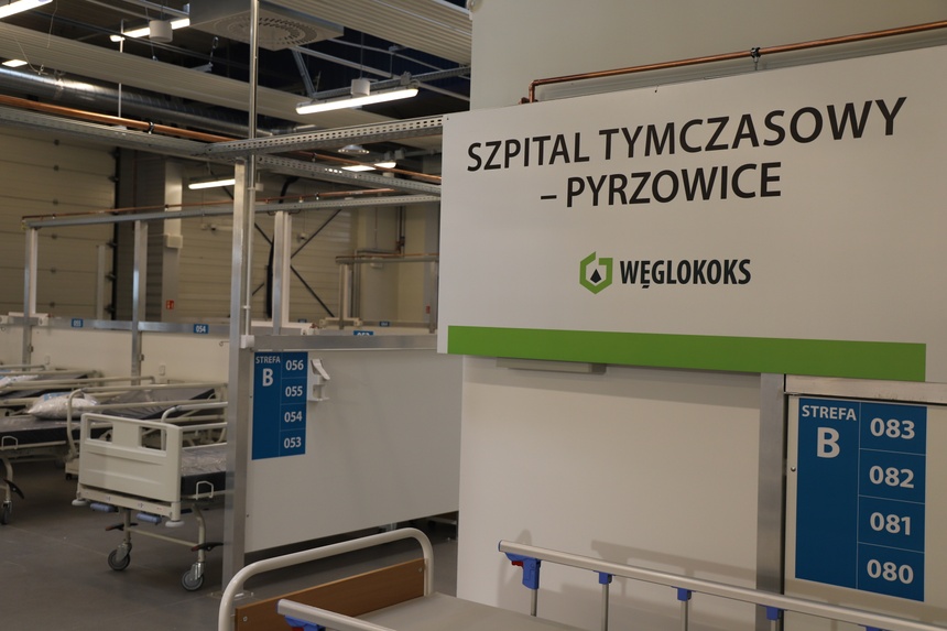Szpital w Pyrzowicach, fot. Śląski Urząd Wojewódzki