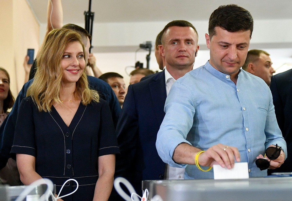 Ołenie Zełenskiej, żonie prezydenta Ukrainy odebrano mieszkanie na okupowanym przez Rosjan półwyspie Krymskim. Źródło: President.gov.ua