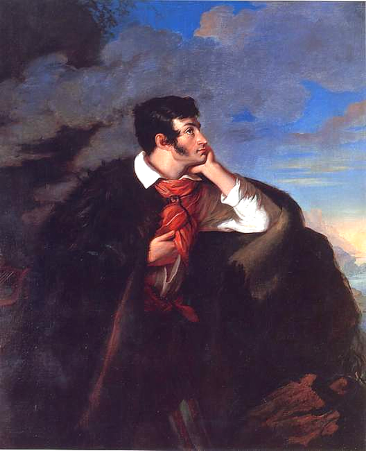 "Adam Mickiewicz na Judahu skale", obraz Walentego Wańkowicza