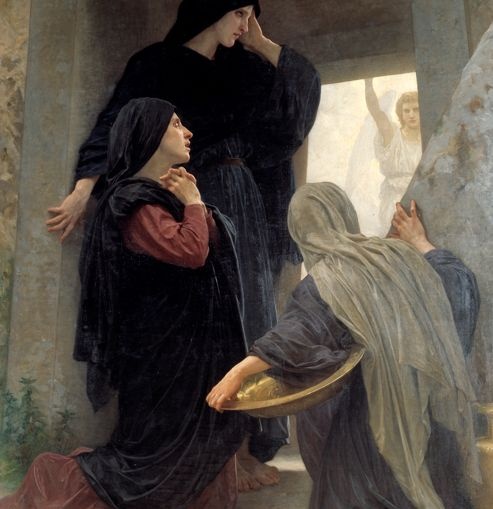William Bouguereau, Trzy Marie przy grobie, 1876