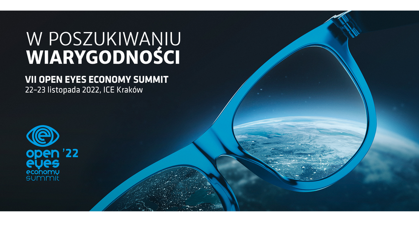 22 i 23 listopada rozpocznie się 7. edycja Open Eyes Economy Summit 2022. fot. materiały prasowe