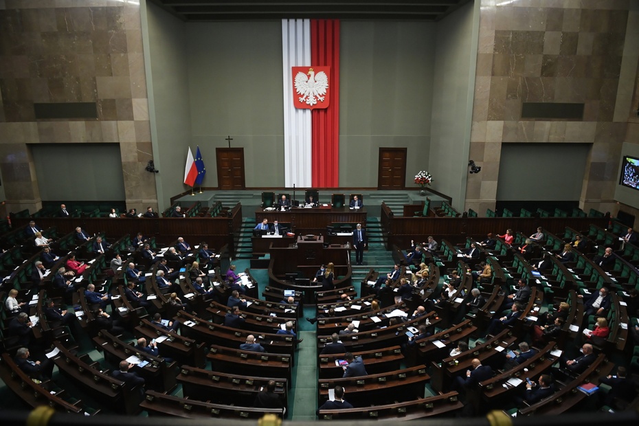 Sejm zdecydował o poprawkach senackich do ustawy o wyborach prezydenckich. Fot. PAP/Radek Pietruszka
