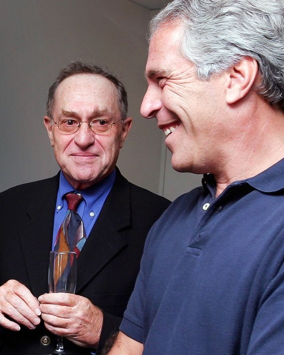 Alan Dershowitz i Jeffrey Epstein