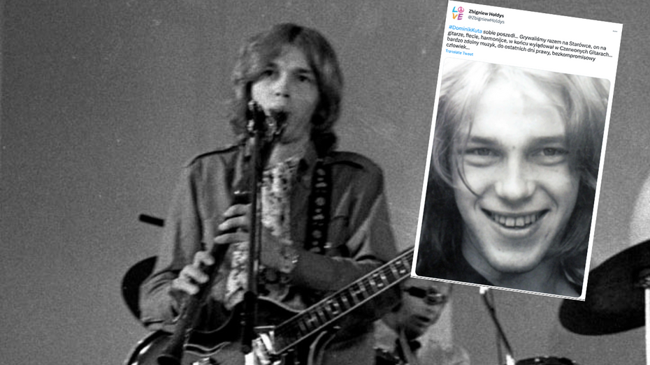 W wieku 71 lat zmarł Dominik Kuta. Mężczyzna w latach 70-tych występował w zespole Czerwone Gitary. (fot. PAP, Twitter)