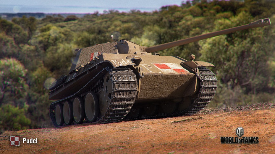 Czołg "Pudel" w grze "World of Tanks". Źródło: portal "Rykoszet.info".