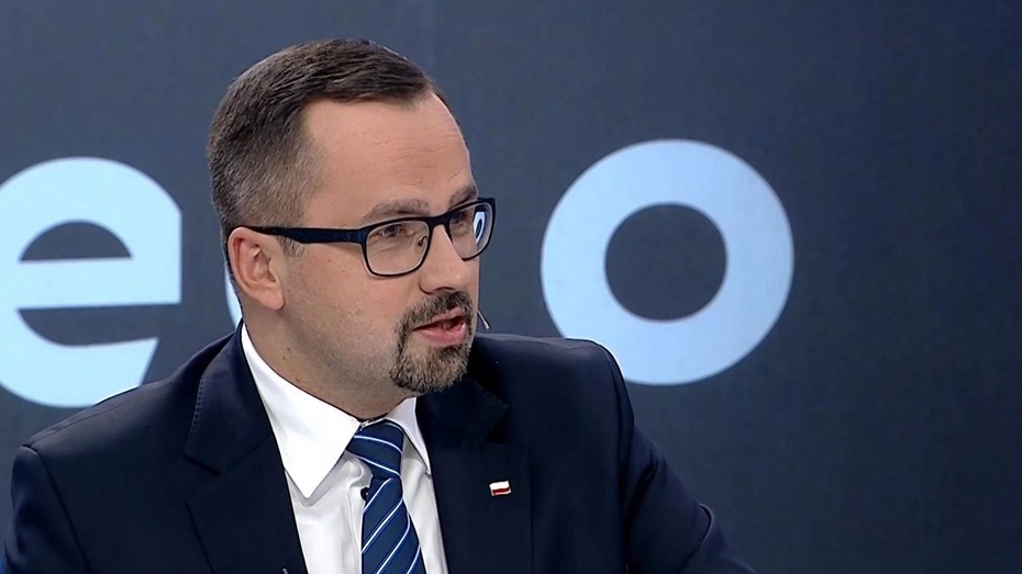 Marcin Horała, poseł PiS. Fot. TVP INFO