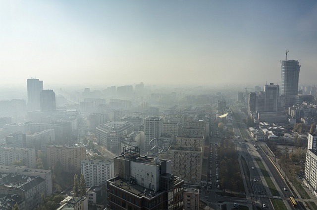 Smog w Warszawie, fot. mc.gov.pl
