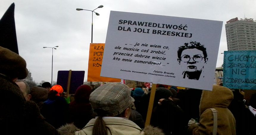 Jolanta Brzeska, ofiara „dzikiej reprywatyzacji” PiS w W-wie