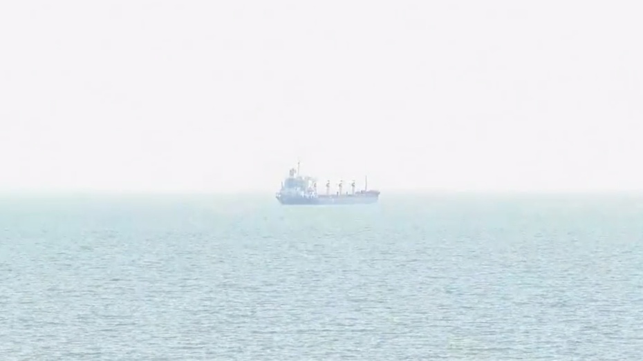 Pierwszy transport zboża z Ukrainy opuścił port w Odessie i płynie w kierunku Libanu. (fot. Twitter)