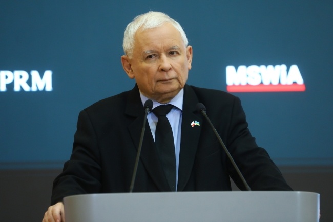 Jarosław Kaczyński został powołany na stanowisko wicepremiera 6 października 2020 r. Fot. PAP